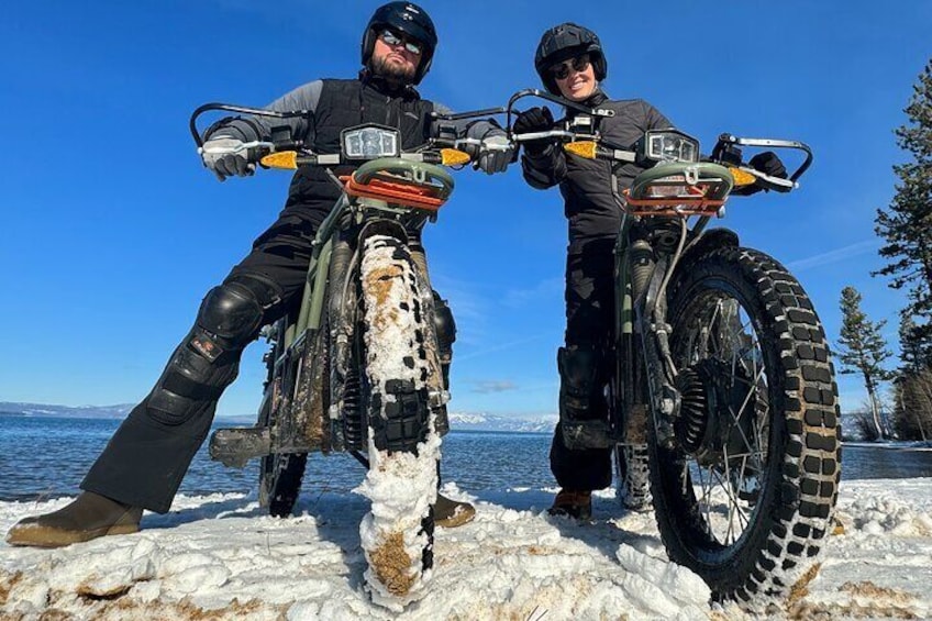 Electric Snow Biking with Tahoe Outdoor Adventures!