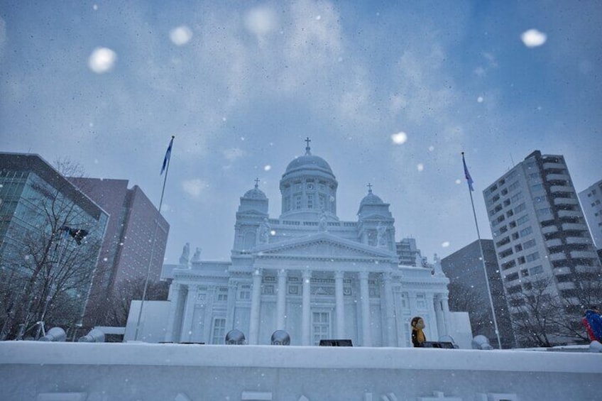 There's more to the Snow Festival than just looking!