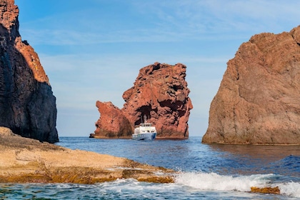 Von Porto aus: Scandola & Girolata Tour mit dem Boot