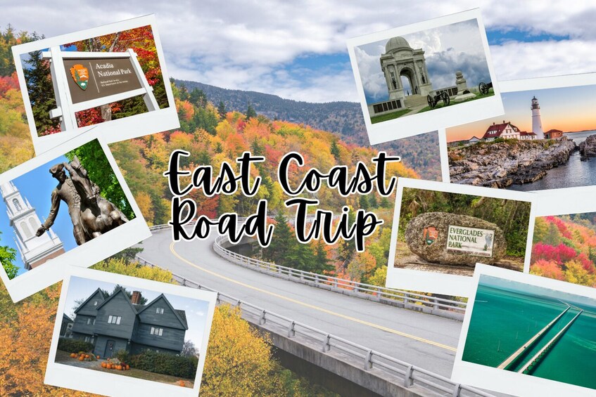 East Coast Road Trip: Self-Guided Driving & Walking Audio Tour Bundle