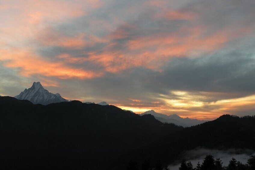 Beautiful Sunrise with Full Day Experience in Pokhara