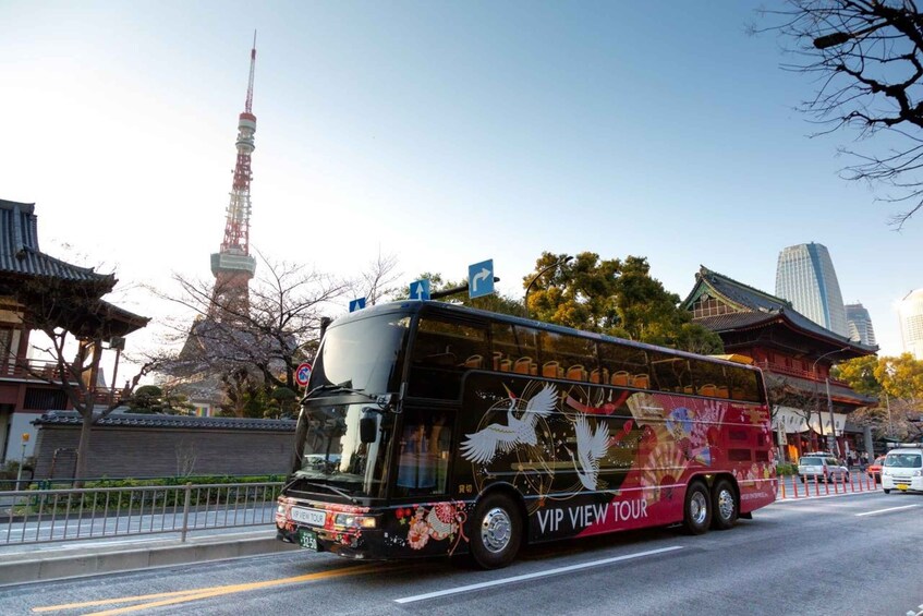 Picture 6 for Activity Tokyo: 70mins Open Top Sightseeing Bus with Audio Guide