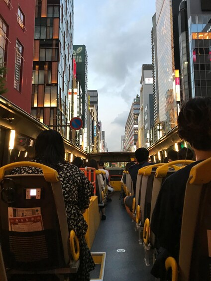 Picture 2 for Activity Tokyo: 70mins Open Top Sightseeing Bus with Audio Guide