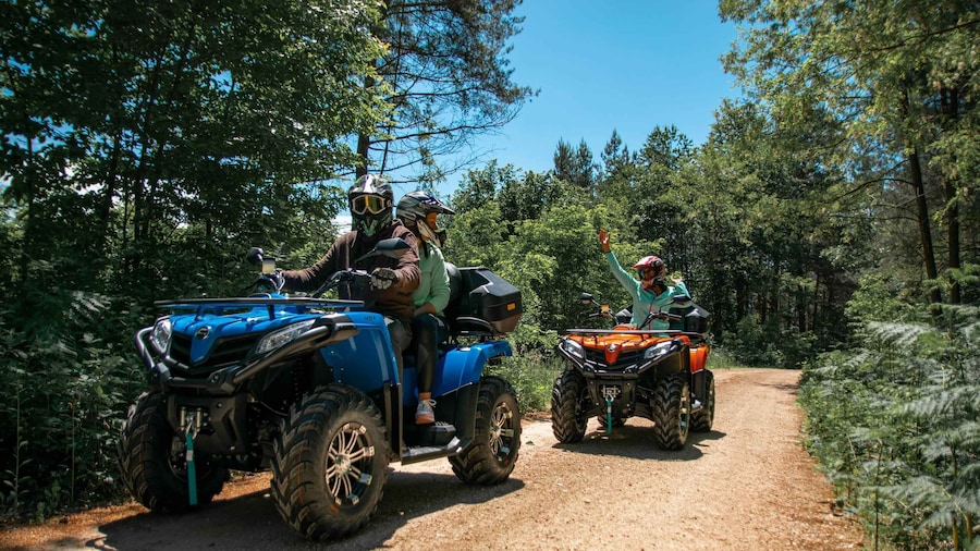 Slunj: Guided Quad Bike Adventure with Natural Scenery