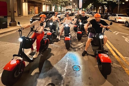 Dallas: Sunset Fat Tire E-Scooter Geführte Tour