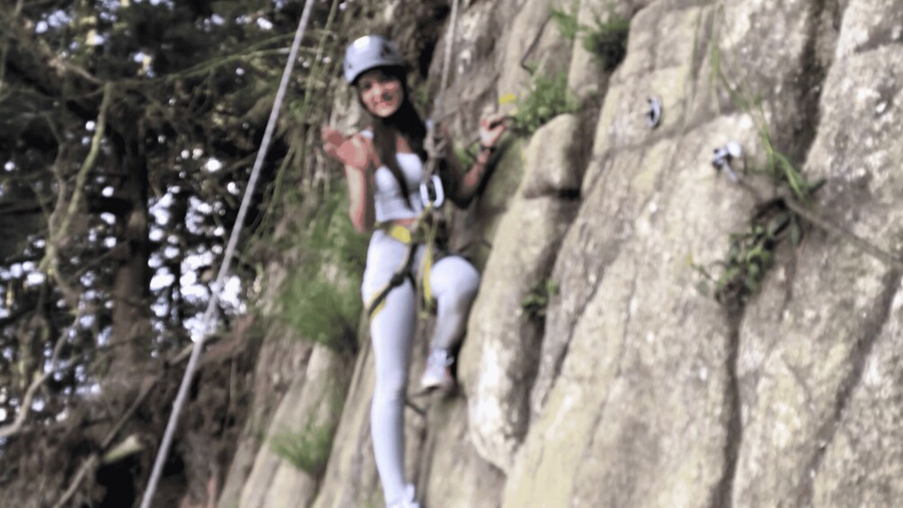 Picture 2 for Activity Medellin: Day Trip to Private Zipline and Waterfall Trek