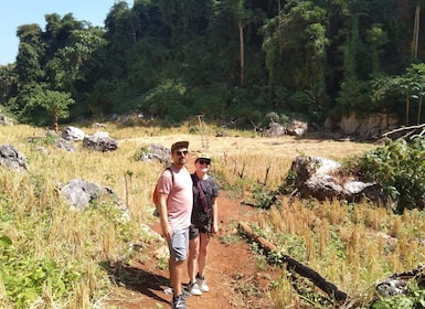 Luang Prabang Trekking LongLao zu den Kuang si Wasserfällen ganztägig