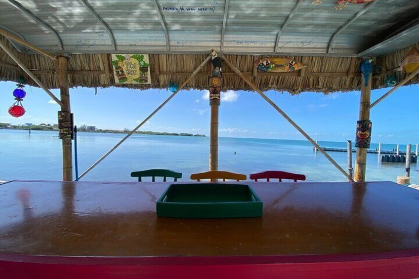 Sunset Tiki Bar Cruise in Caye Caulker, Belize