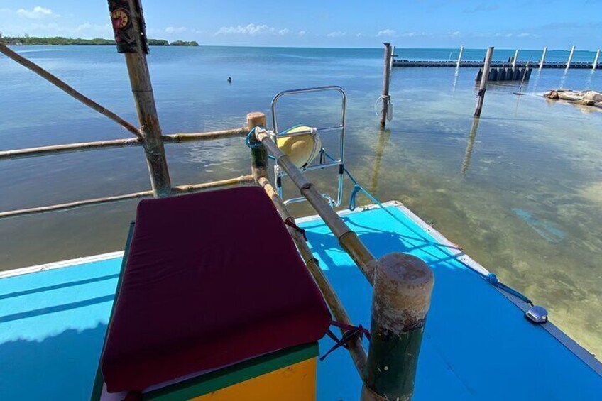 Sunset Tiki Bar Cruise in Caye Caulker, Belize