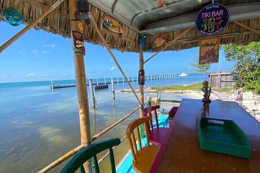 Sunset Tiki Bar Cruise in Caye Caulker, Belize