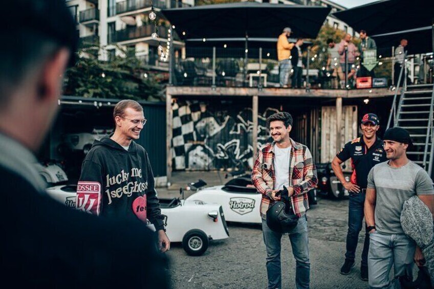 Berlin City Tour in a Mini Hotrod