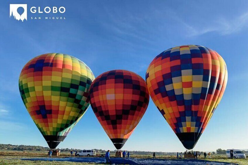 Hot Air Balloon Flight in San Miguel de Allende from Mon-Thurs