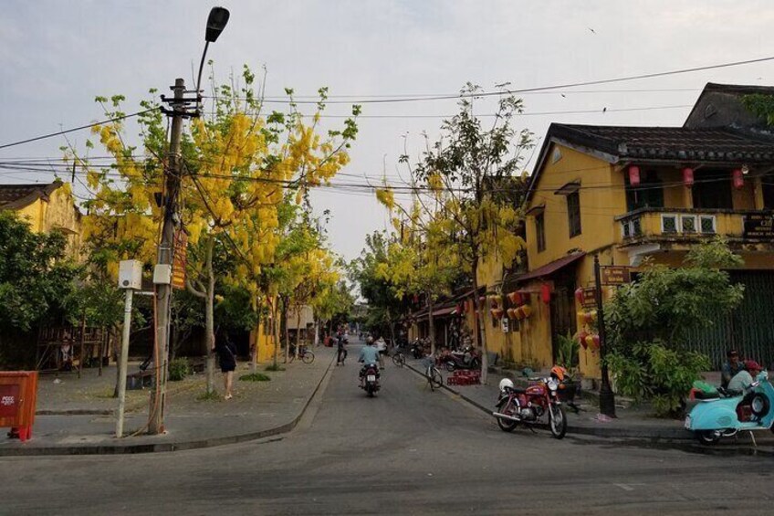 Hoi An town private walking tour with boat trip