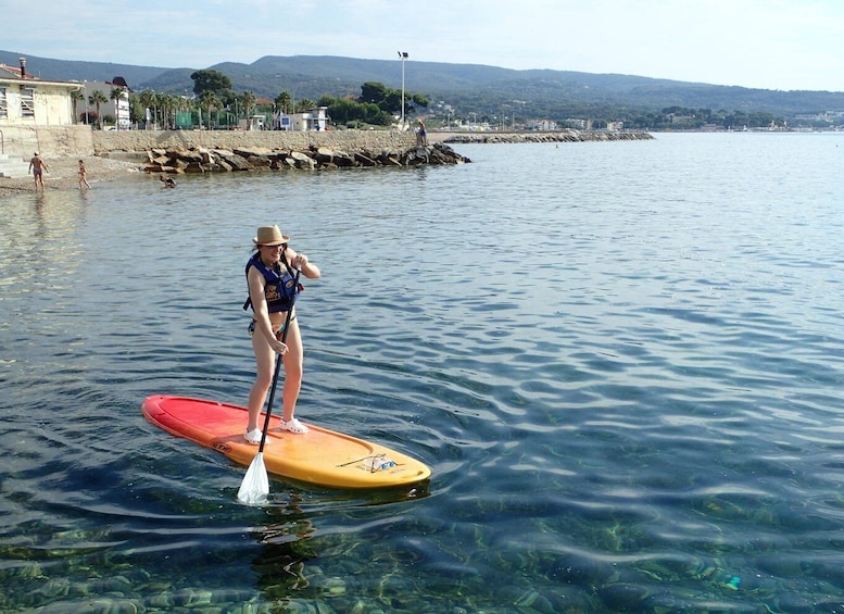 Picture 1 for Activity La Ciotat: Calanques National Park Stand-Up Paddleboard Tour