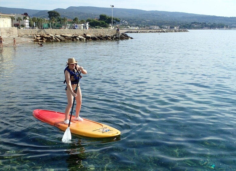 Picture 1 for Activity La Ciotat: Calanques National Park Stand-Up Paddleboard Tour