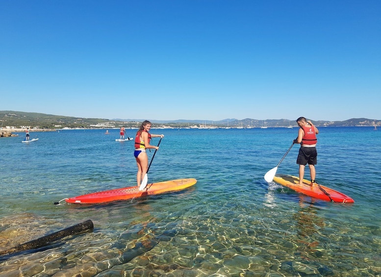 Picture 3 for Activity La Ciotat: Calanques National Park Stand-Up Paddleboard Tour