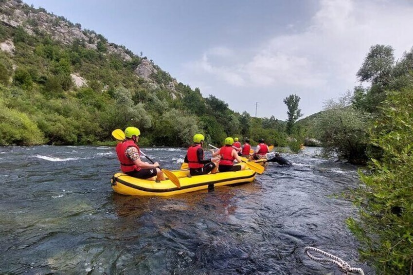 Rafting on Cetina River Standard Route