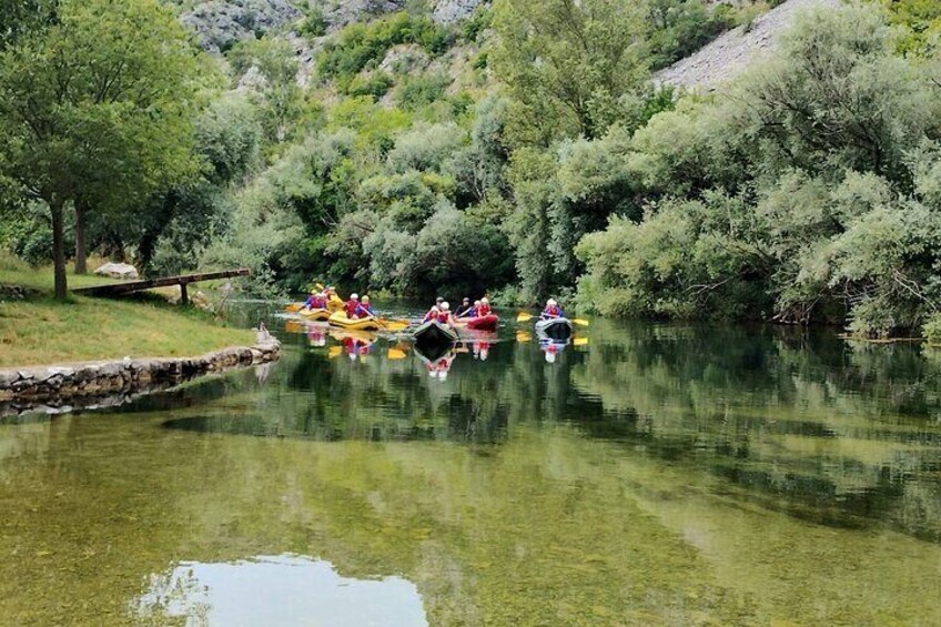 Rafting on Cetina River Standard Route