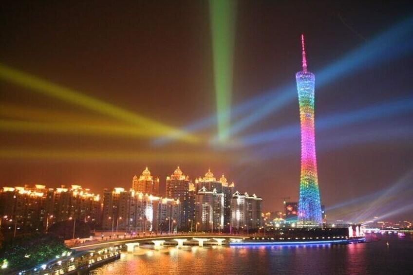 Private Tour to Canton Tower and Pearl River Night Cruise