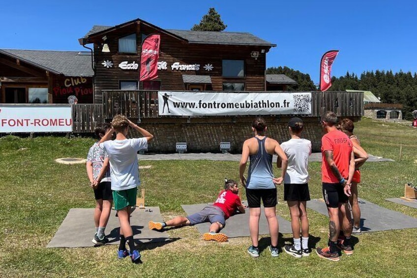 BIATHLON initiation - 1h15 - Accessible to all from 8 years old