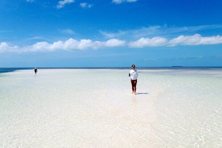 One of many sandbars