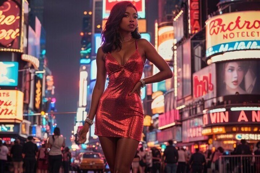 Immerse yourself in the allure of Times Square's history alongside this captivating guide. Join us on our exclusive tour to unravel the secrets and stories that once ignited the city after dark