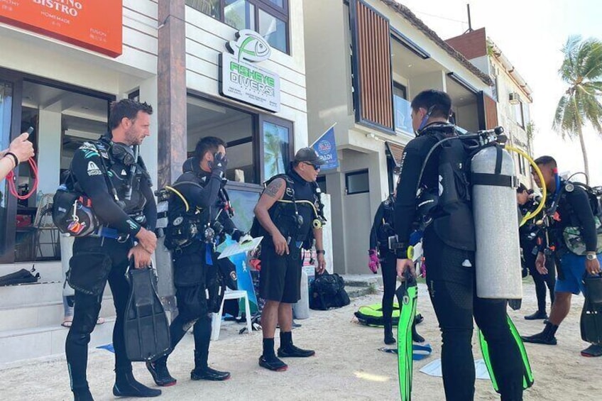 PADI Open Water Diver Course at Boracay Island