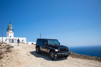 Mykonos : Visite privée de Mykonos en véhicule tout-terrain.