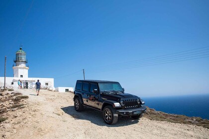 Mykonos : Visite privée de Mykonos en véhicule tout-terrain.