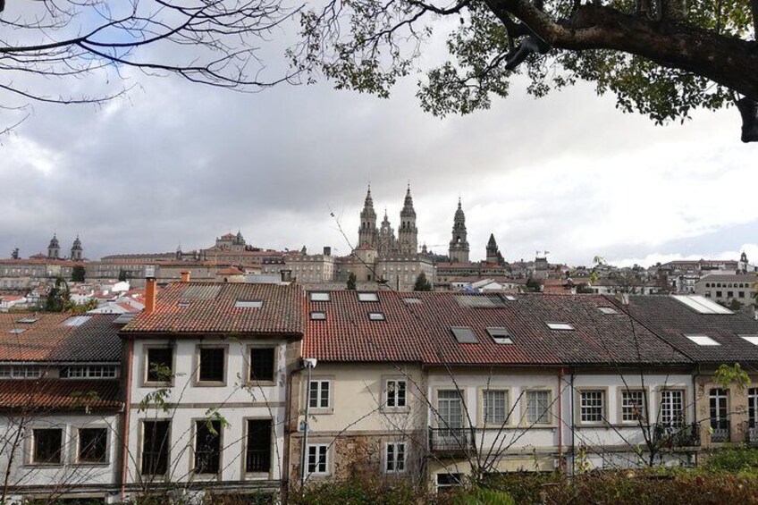 Tour Vigo and Santiago Compostela: Departure from Braga and Guimarães