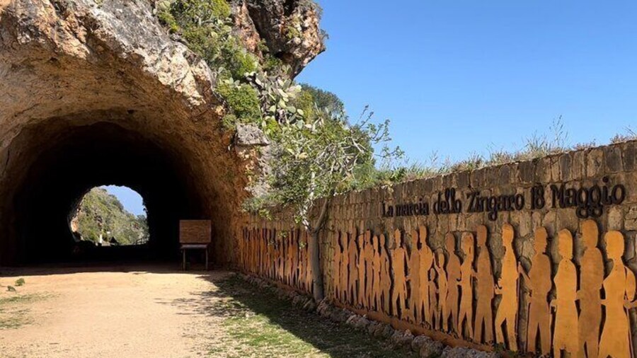 South entrance - Scopello