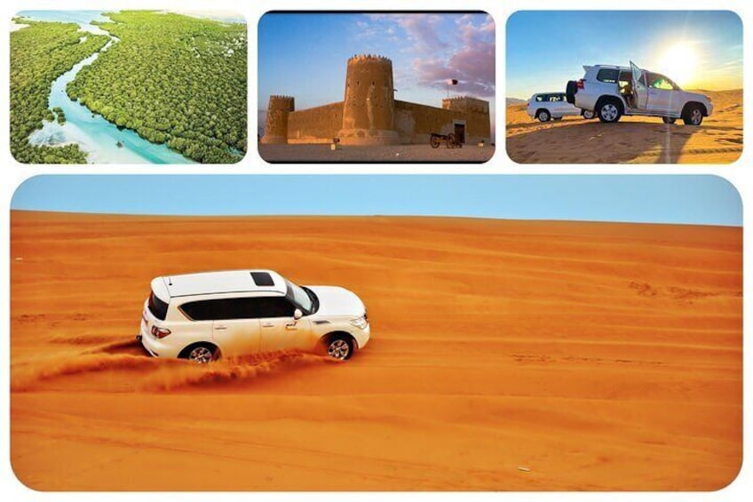 Full Day Qatar North and Desert Safari with pickup 