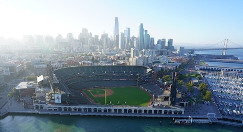 San Francisco : visite du stade de baseball Giants Oracle Park