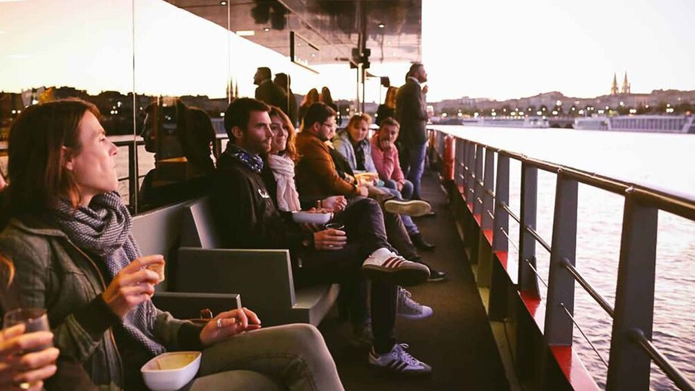 Picture 2 for Activity Bordeaux: Evening Apéritif Cruise on the River Garonne