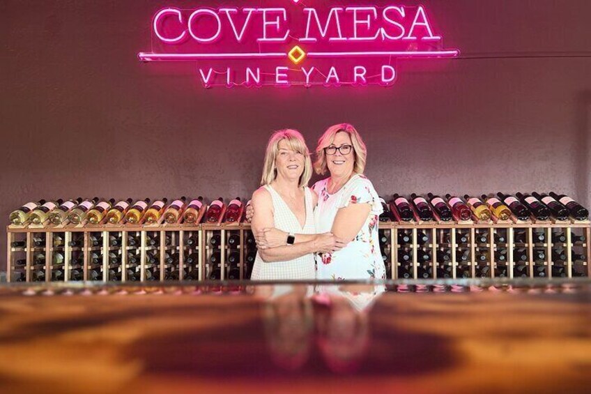 Capturing joyous memories at Cove Mesa Vineyard.