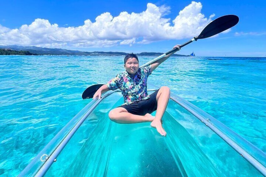 Boracay Crystal Kayak Photo-op
