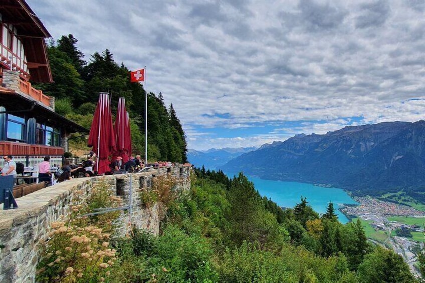 Interlaken to Harder Kulm Cable Car Ticket (Top of Interlaken)