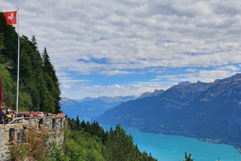 Interlaken to Harder Kulm Cable Car Ticket (Top of Interlaken)