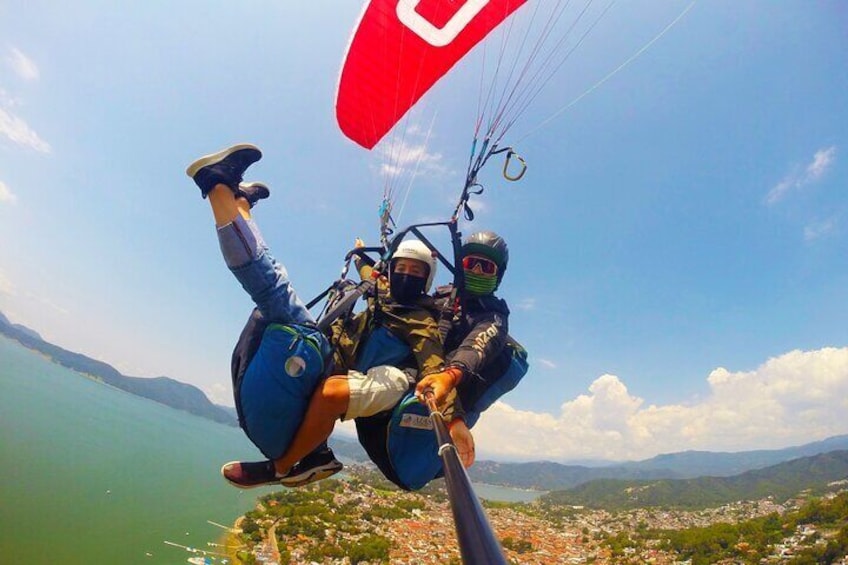 Paragliding in Valle de Bravo