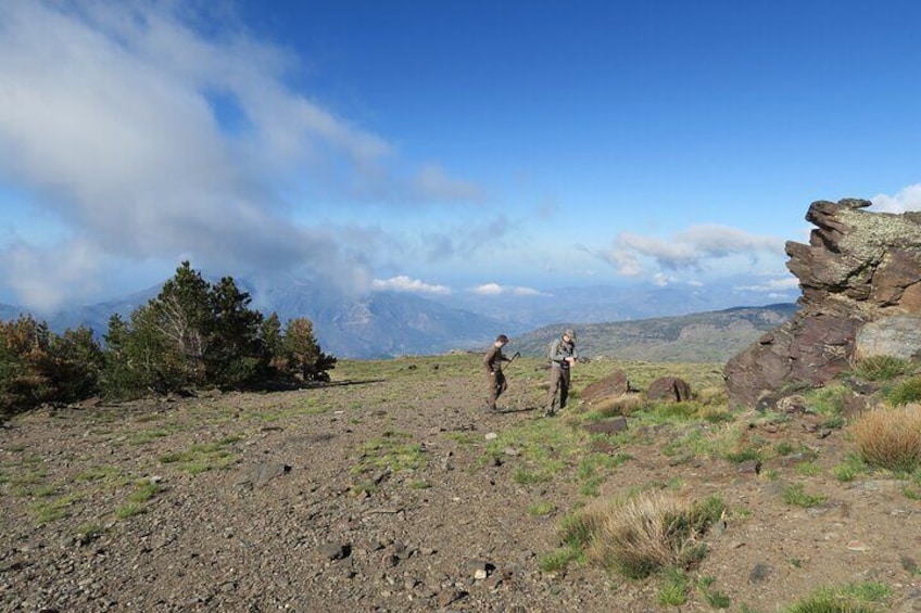 Hike in Ascent to Mulhacén