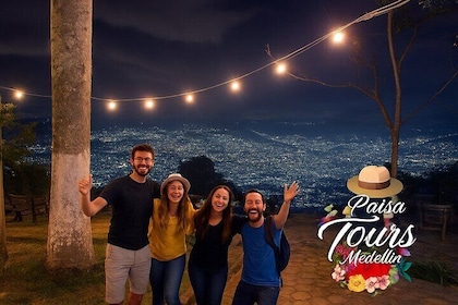 Tour Privado de Noche por Los Mejores Miradores en Medellín 
