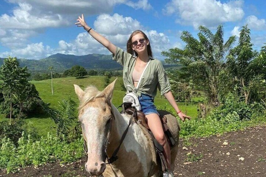 Private Horseback Riding with Pickup from Punta Cana