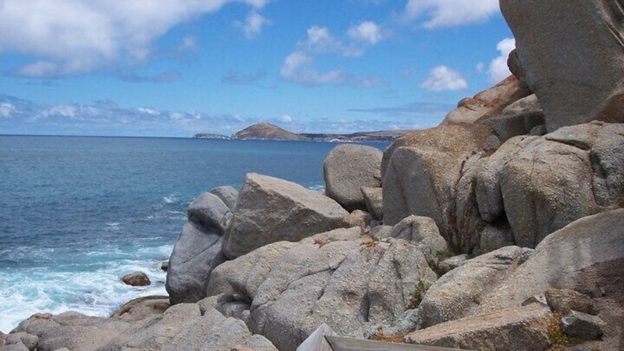 View of the coast