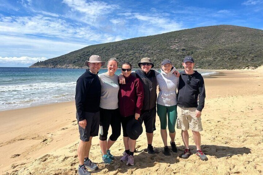 Private group on Crescent Bay Walk.