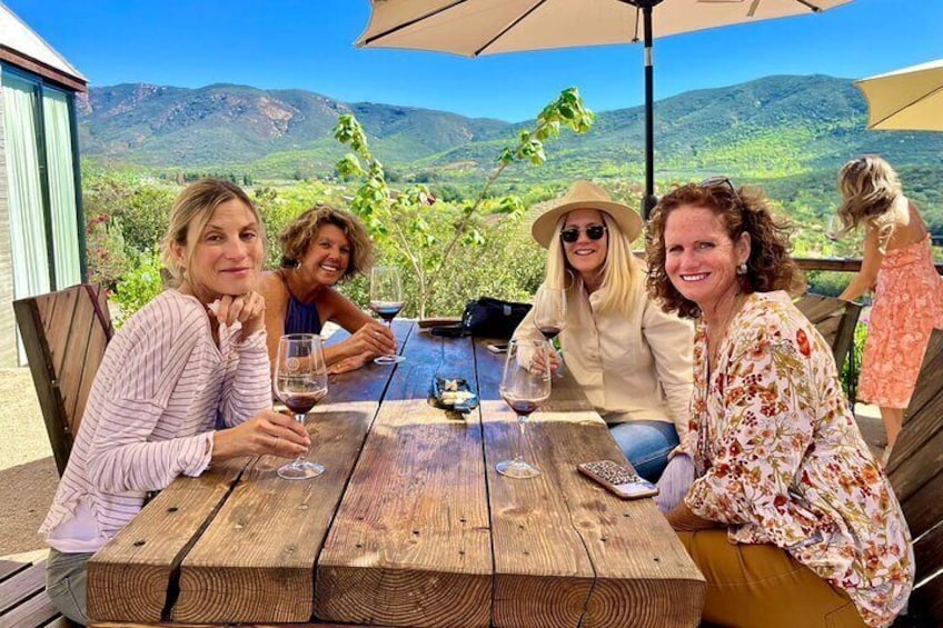 Wine tasting - Clos de Tres Cantos, Valle de Guadalupe.