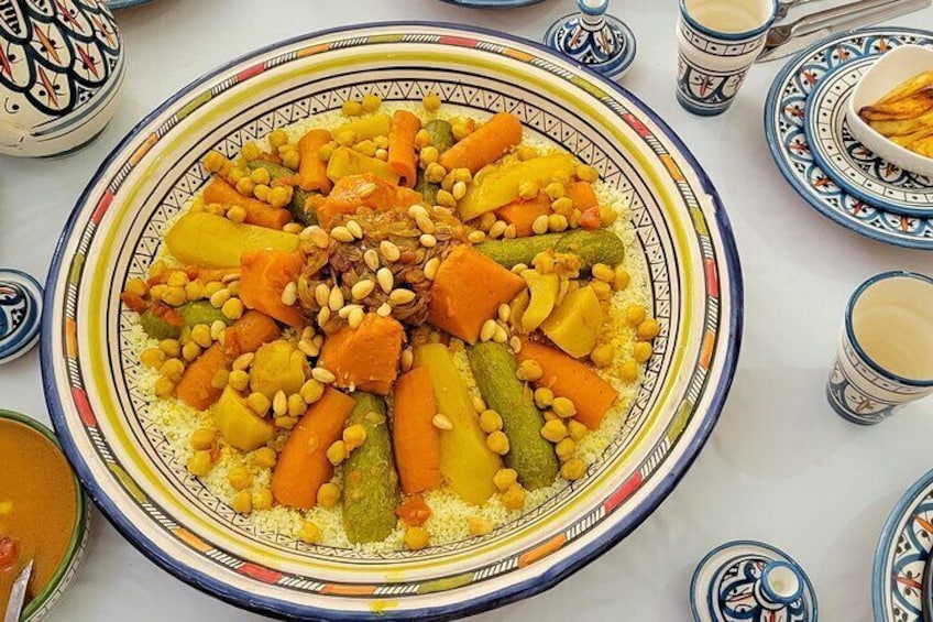 Couscous Cooking with a Local Family