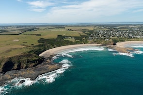 Seal Rocks, Penguins & Grand Prix Helicopter Flight (16mins)