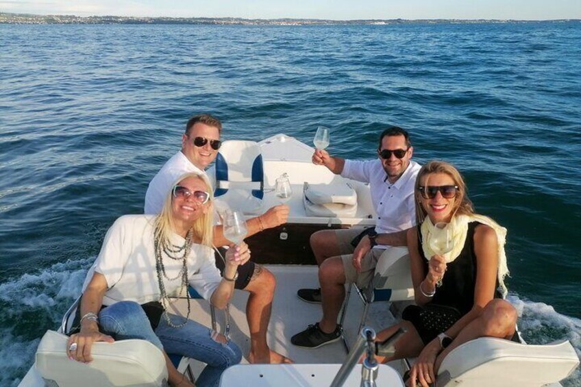Private Boat Tour with Wine aperitif from Garda