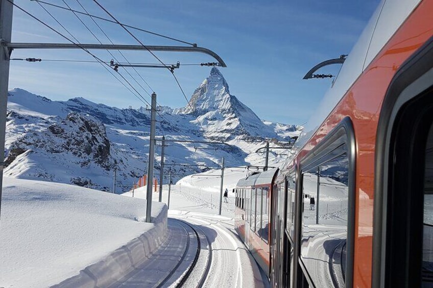 Gornergrat Cogwheel Train Ticket Matterhorn Railway from Zermatt