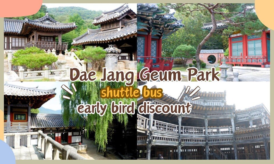 From Seoul: Half-Day MBC Dae Jang Geum Park Transfer